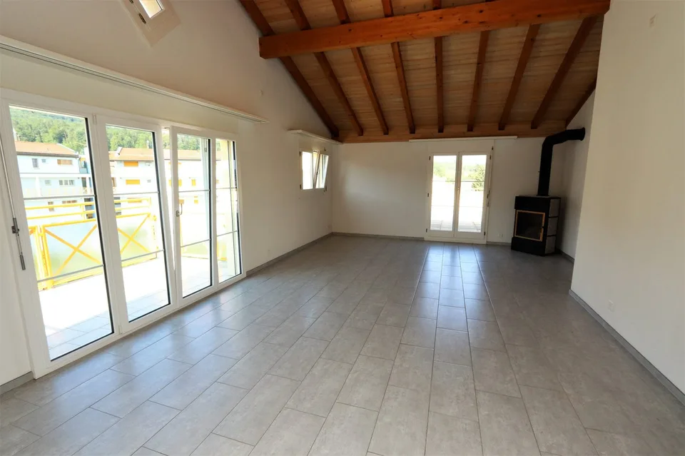4.5-room attic apartment with 147 m² terrace area