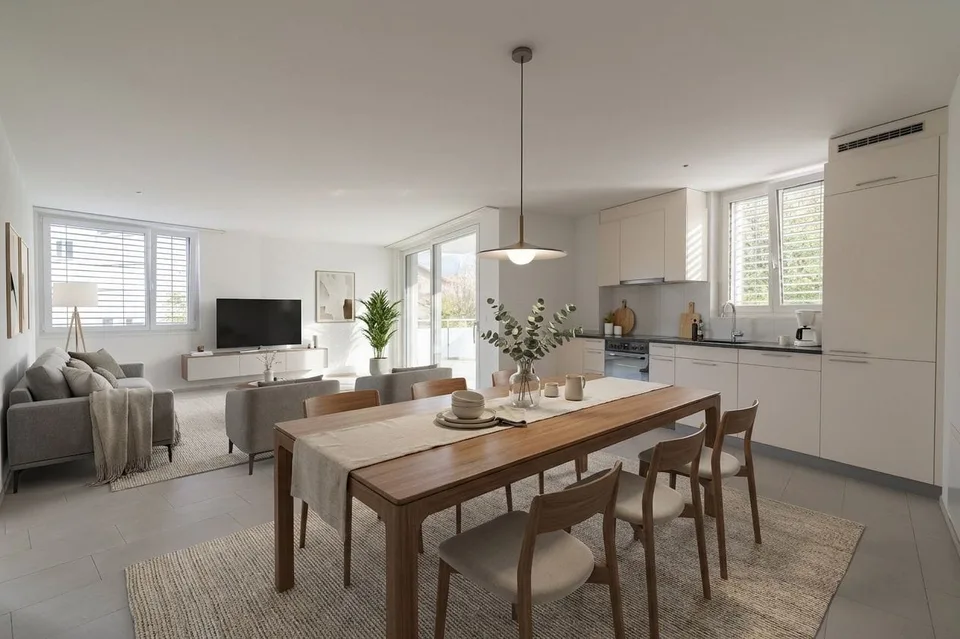 Helle 2.5-Zimmer-Wohnung mit grossem Wohnraum in Fahrweid