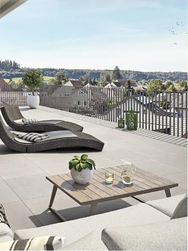 Appartement en attique 3.5 pièces avec terrasse de 75 m² à Biberist à vendre