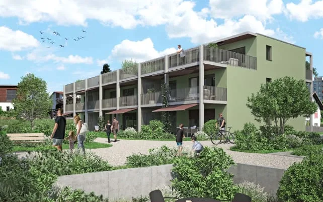 3.5-Zimmer-Attikawohnung mit 75 m² Terrasse in Biberist kaufen