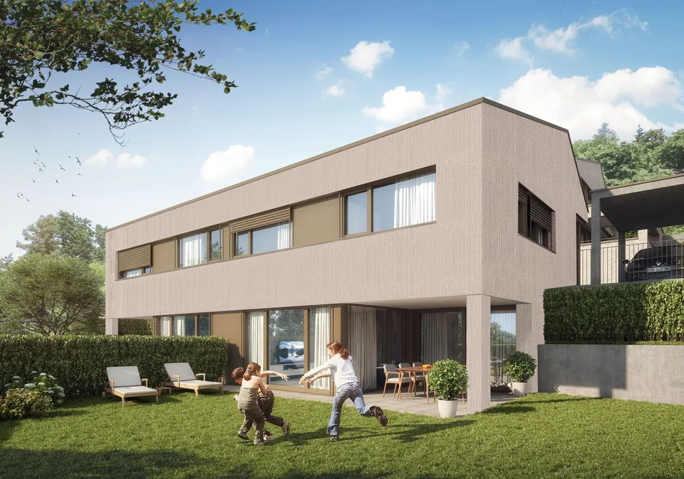 4.5-Zimmer-DEFH mit Garten und PV in Egliswil kaufen