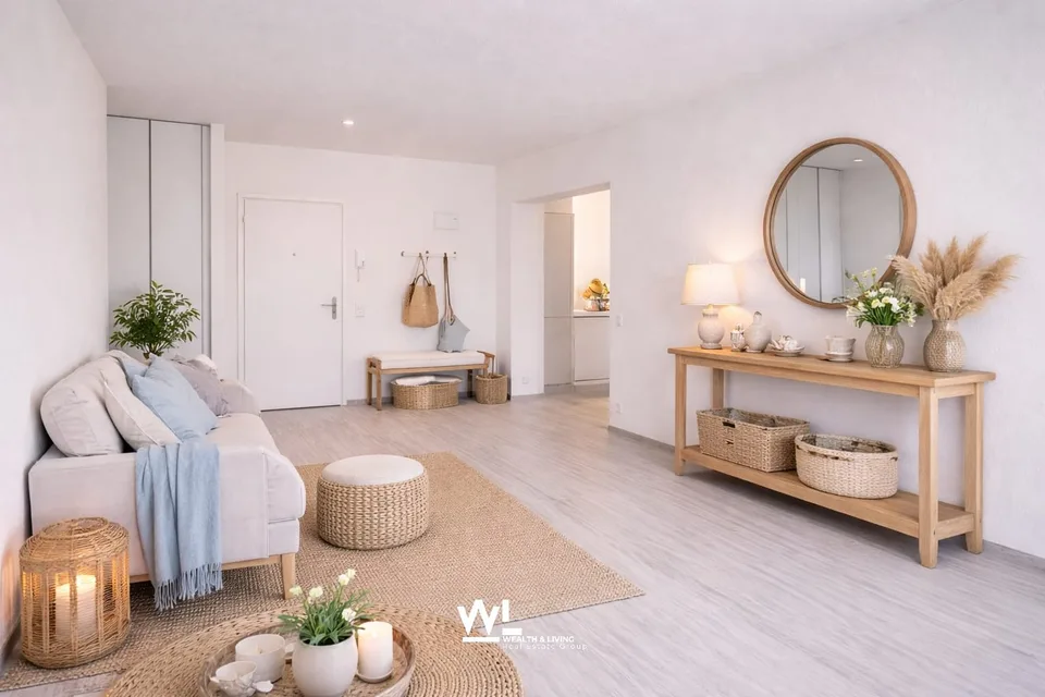 Appartement 2.5 pièces, fraîchement rénové, situé au centre de Losone