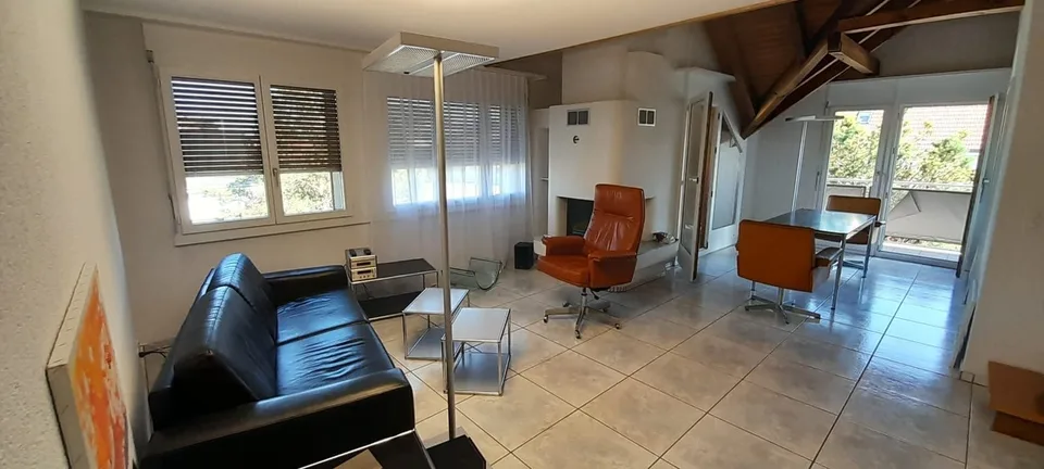 4.5-room attic apartment with chimney for sale in Messen (SO)