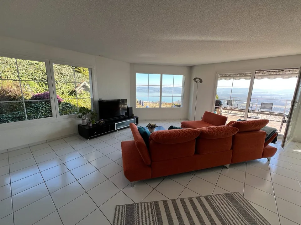 Appartement terrasse 3.5 pièces avec vue sur le lac à Bellerive à vendre
