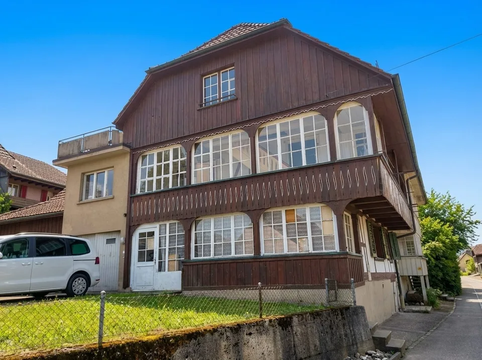 Mehrfamilienhaus mit Potenzial, 3 Einheiten, Roggwil BE