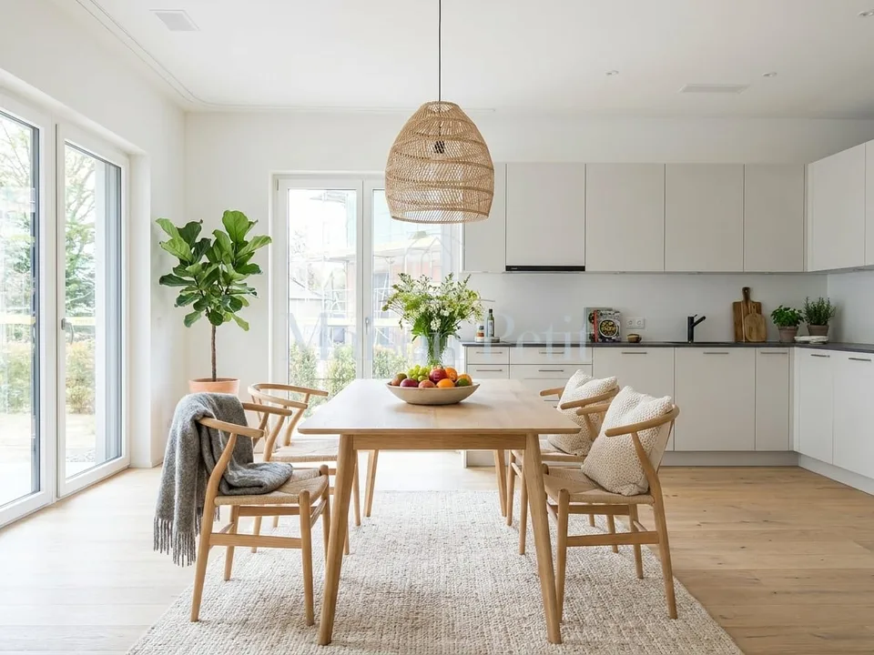 Parfait pour les familles : vue lointaine, espace et faibles coûts accessoires - emménager sans stress de construction.