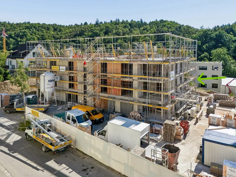 4.5-room new building with a view of the greenery in Schaffhausen for sale