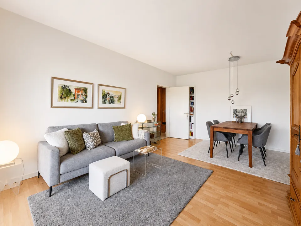 Ponte Capriasca: Elegante 2-Zimmer-Wohnung mit herrlicher Terrasse und Gemeinschaftspool