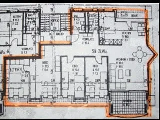 Appartement mansardé de 4,5 pièces avec bureau