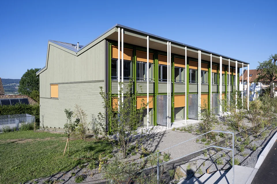 First-time rental: Smart townhouses in Horgen on Lake Zurich