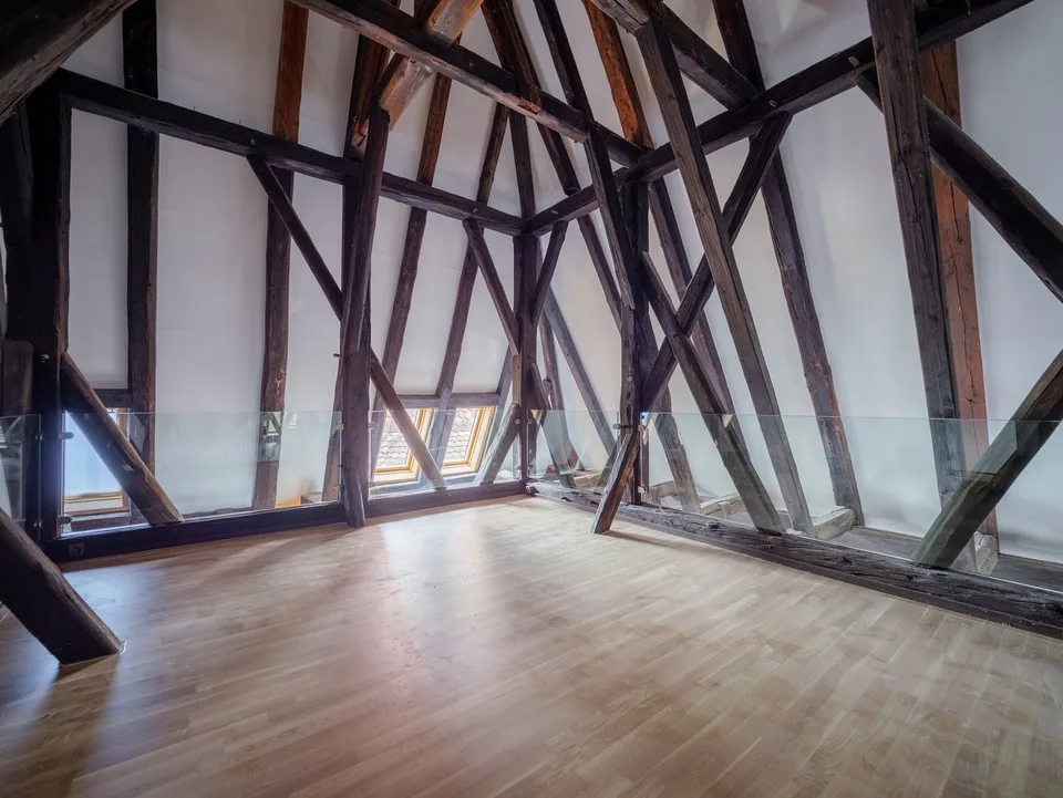 Large loft attic apartment in Schlössli Sensebrück