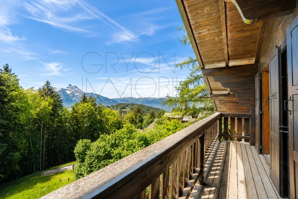 Chalet familial de 6,5 pièces à Gryon, proche des commodités
