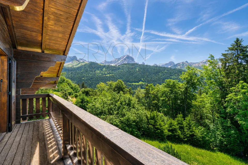 Chalet familial de 6,5 pièces à Gryon, proche des commodités
