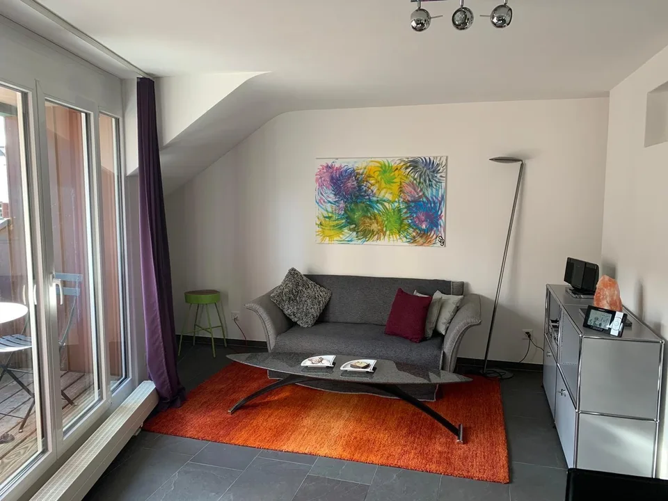 Mitten im Zentrum mit Balkon und Blick auf die Altstadt