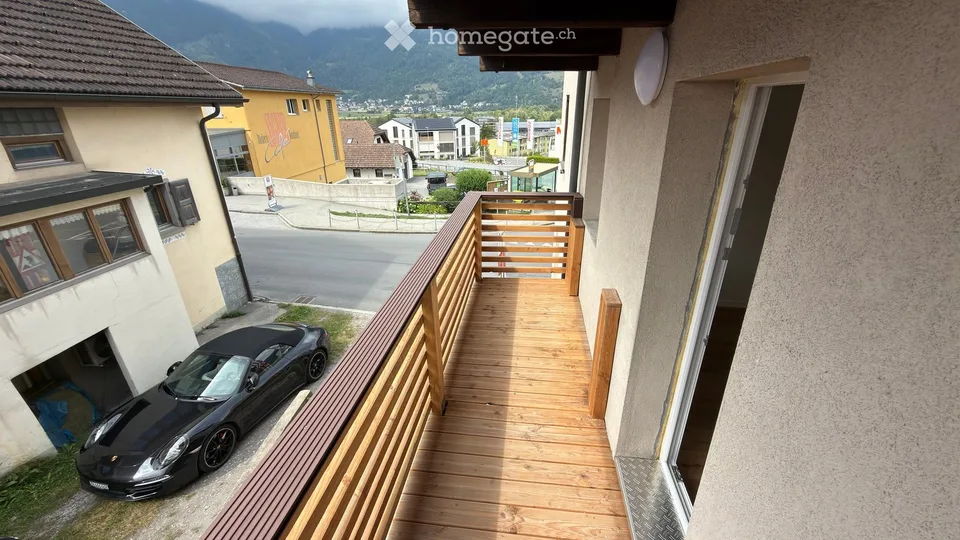 Gemütliche 2.5-Zimmer-Wohnung mit Balkon in Zizers