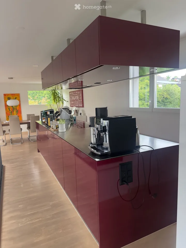 Casa a schiera moderna di 6,5 locali con giardino e vista lago a Hünenberg See