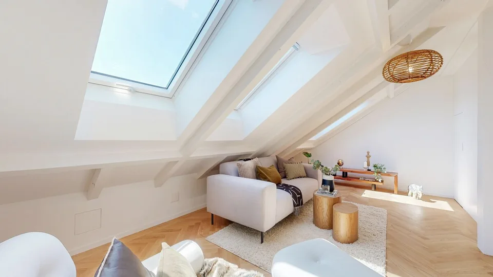 Ultimi fantastici appartamenti a mansarda di 3.5 con terrazza privata sul tetto – foto 6 di 12