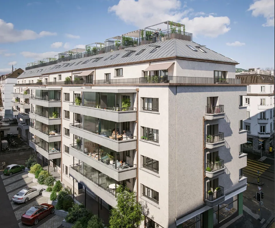 Ultimi fantastici appartamenti a mansarda di 3.5 con terrazza privata sul tetto – foto 9 di 12