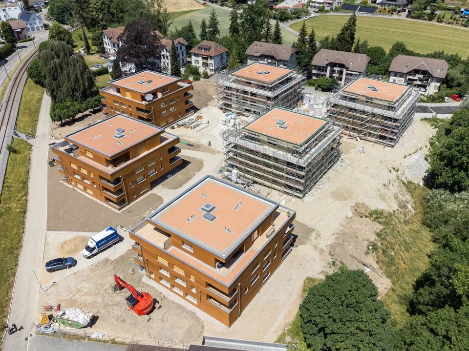 Investmentpaket – 9 Neubauwohnungen im Frilopark Huttwil