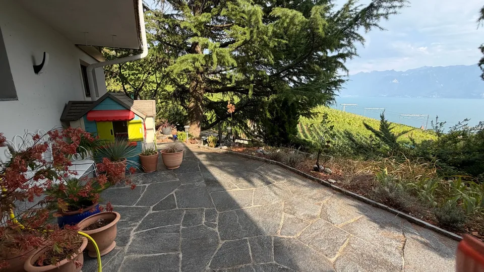 Helles Villa mit Blick auf den See und die Weinberge – Foto 17 von 19