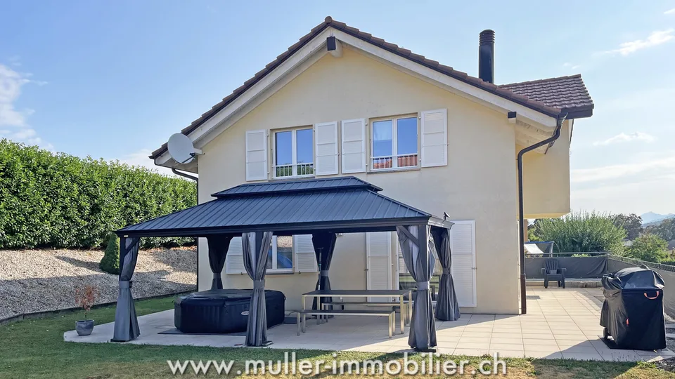 Very beautiful individual villa between Bulle and Oron-la-Ville