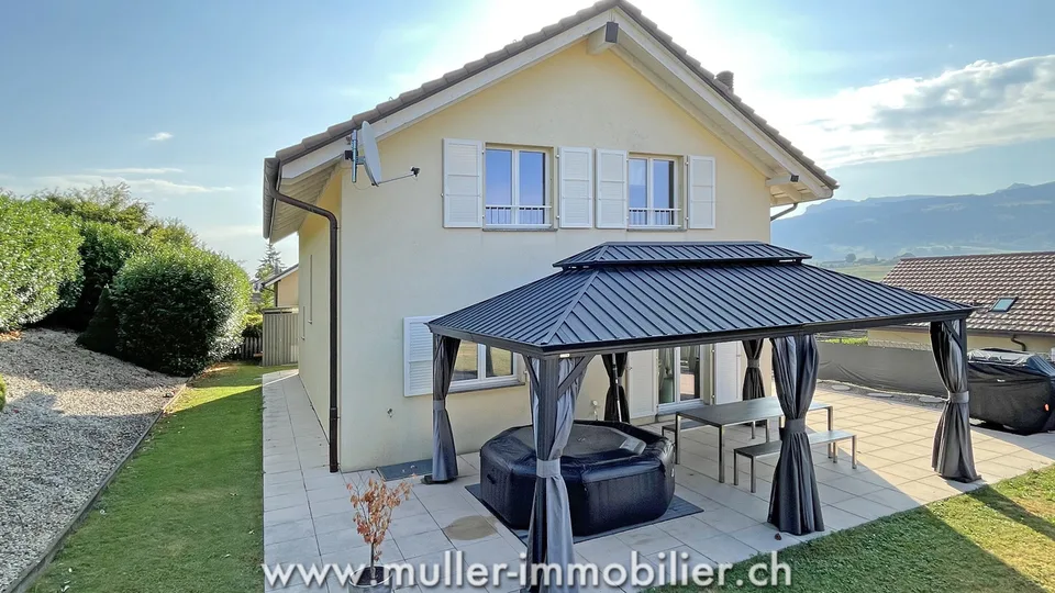 Very beautiful individual villa between Bulle and Oron-la-Ville