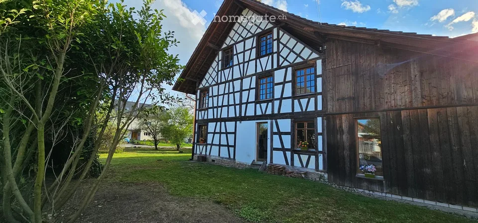 Charming half-timbered house with great development potential – lovingly renovated in Rickenbach Sulz