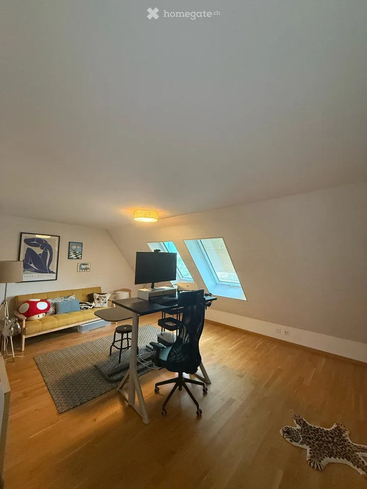 Helle 171 m² 4.5-Zimmer-Wohnung mit Cheminée und Balkon