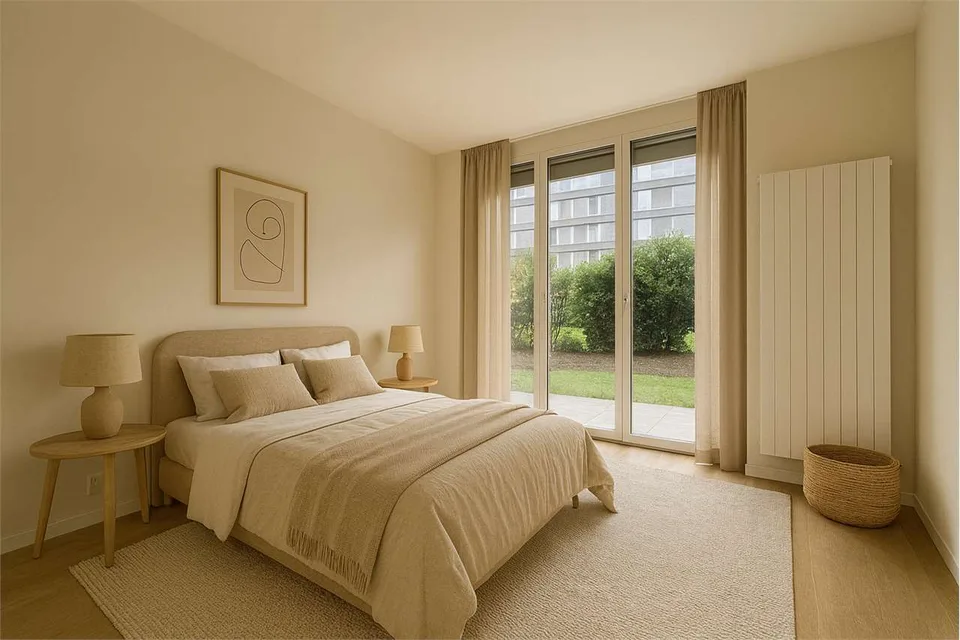 Lugano city center - 2.5 rooms with garden