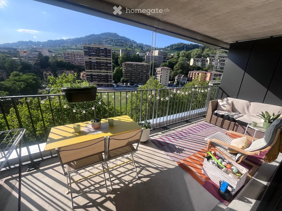 Appartement moderne de 2.5 pièces avec balcon