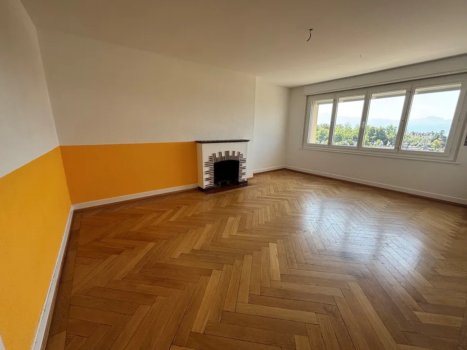 Apartment with 3.5 rooms and lake view