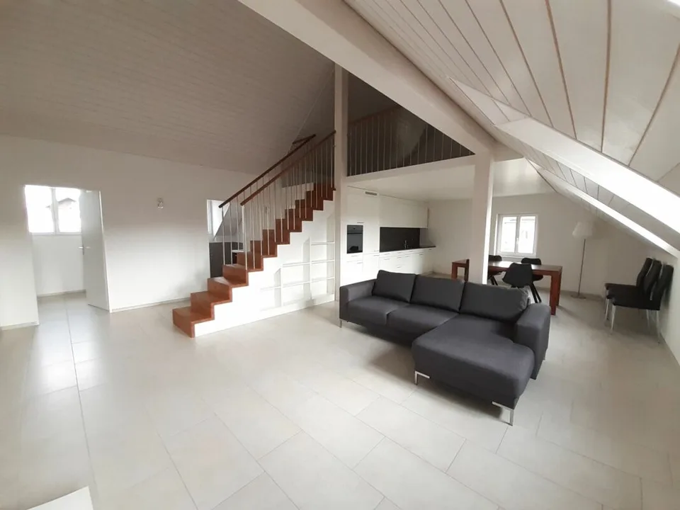 2 1/2 room attic apartment with gallery