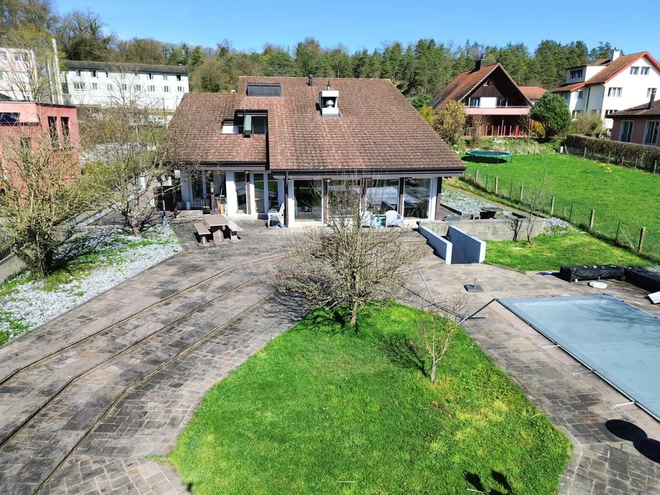 Paradiso di giardino con una vista da sogno