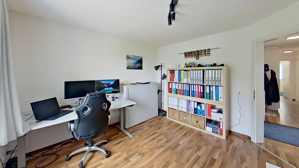 Vue panoramique incluse - Maison moderne à deux familles avec vue sur le Säntis