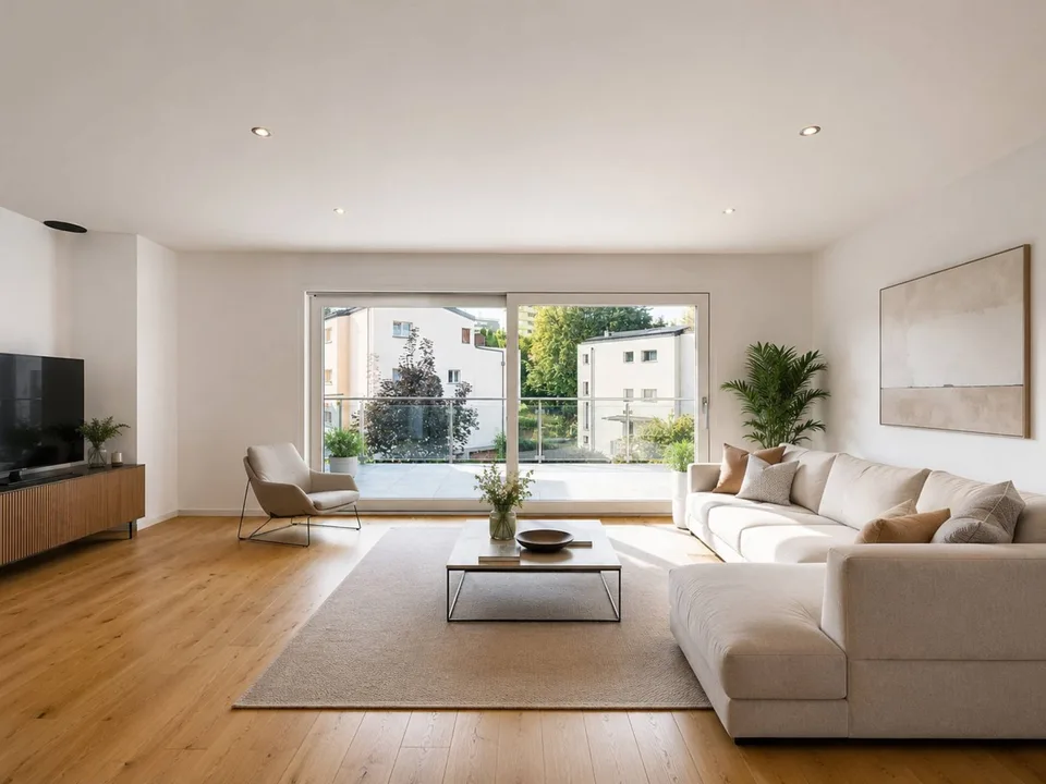 Appartamento di 4.5 locali Minergie con balcone di 20 m²