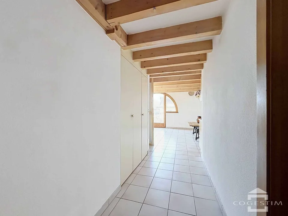 Attico in duplex con terrazza e balcone