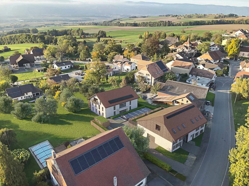 Appartement de 3.5 pièces en attique avec vue sur le Jura