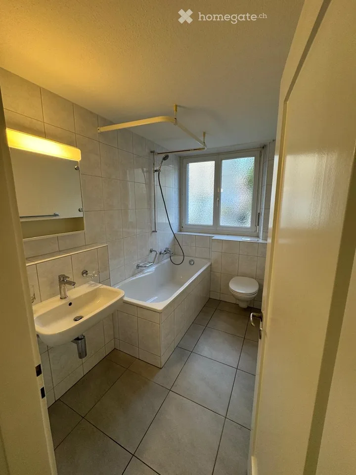 Bright 4-room apartment with balcony in Birsfelden