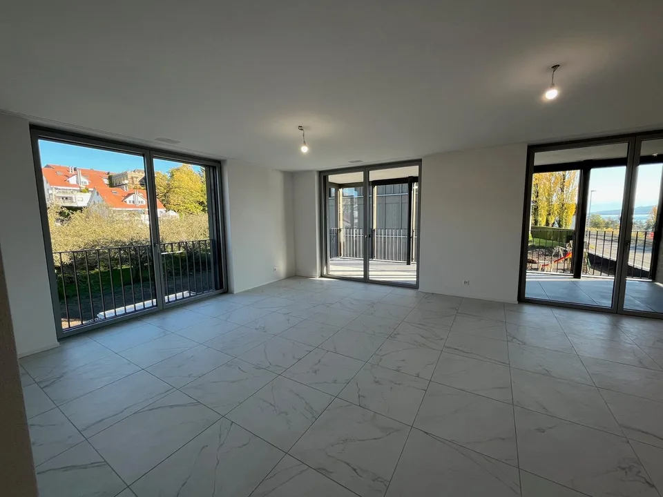 Modern 3.5-room apartment with lake view in Seengen