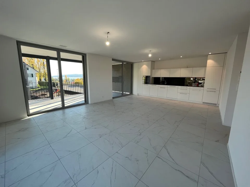 Modern 3.5-room apartment with lake view in Seengen