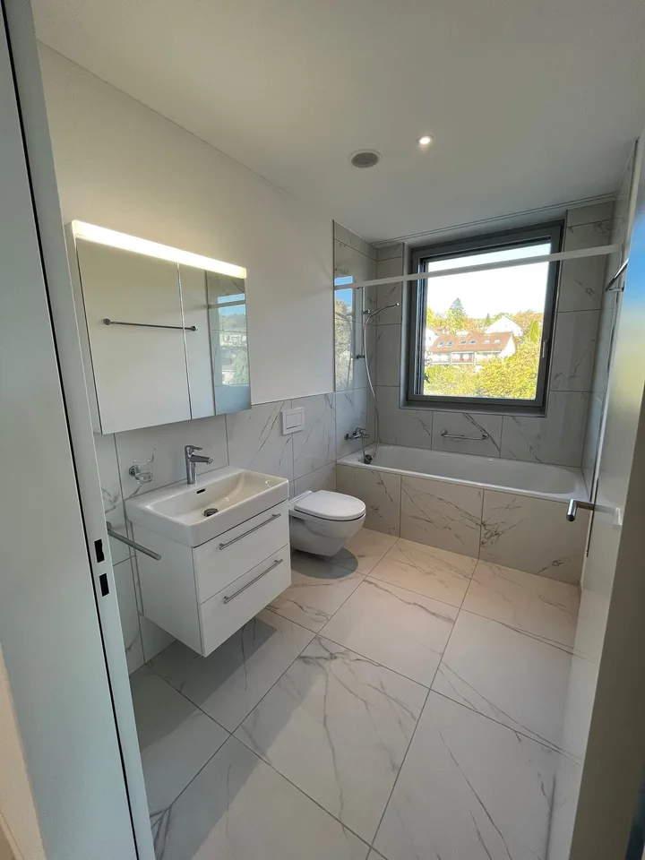 Modern 3.5-room apartment with lake view in Seengen