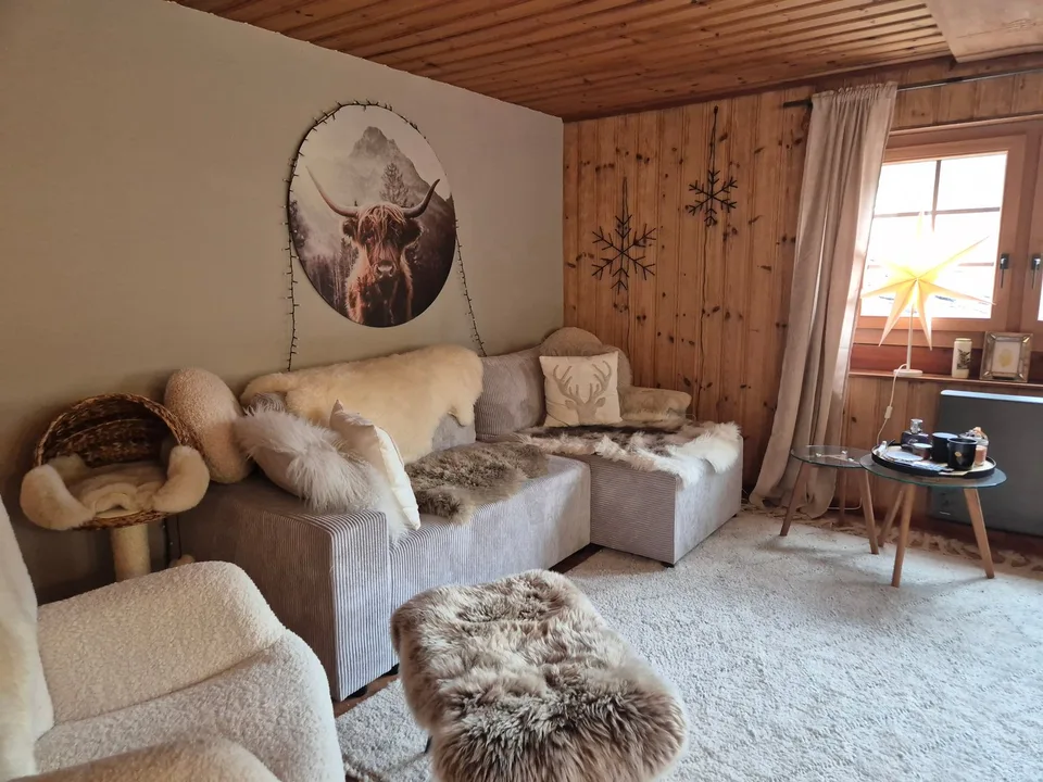 Gemütliche Wohnung in authentischer Dorfvilla - Lannaz/Evolène - 70 m2