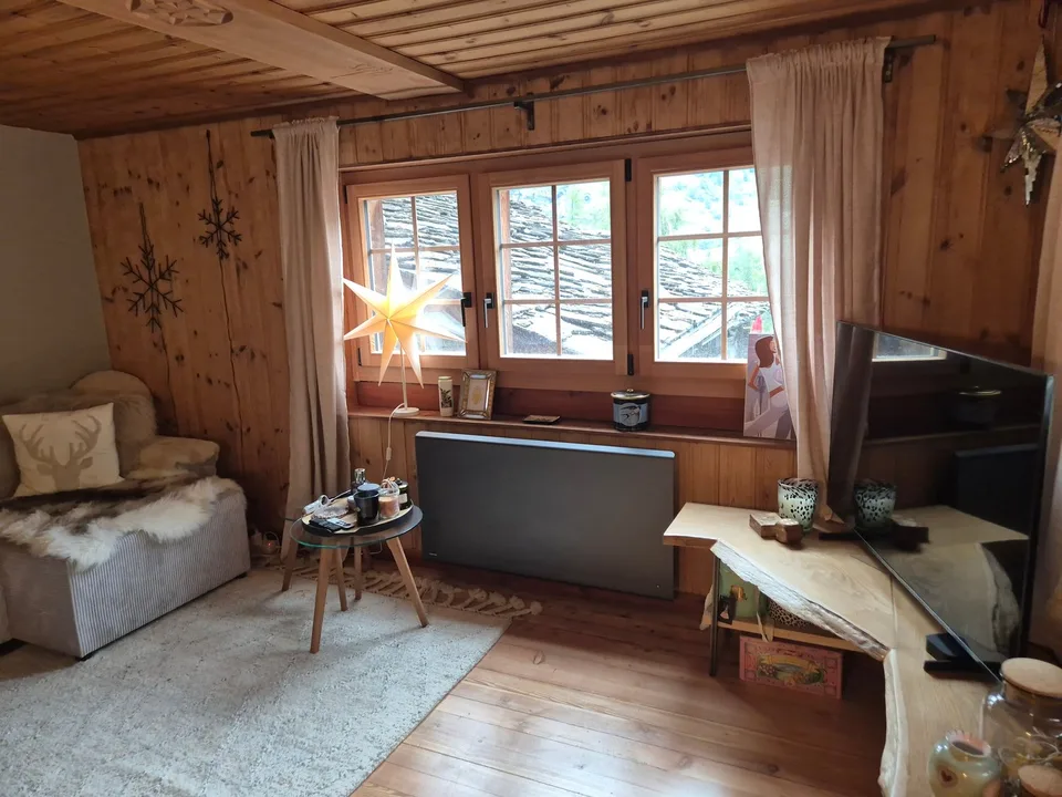 Gemütliche Wohnung in authentischer Dorfvilla - Lannaz/Evolène - 70 m2