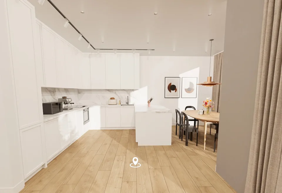 Spacious 4.5-room new apartment with southwest balcony