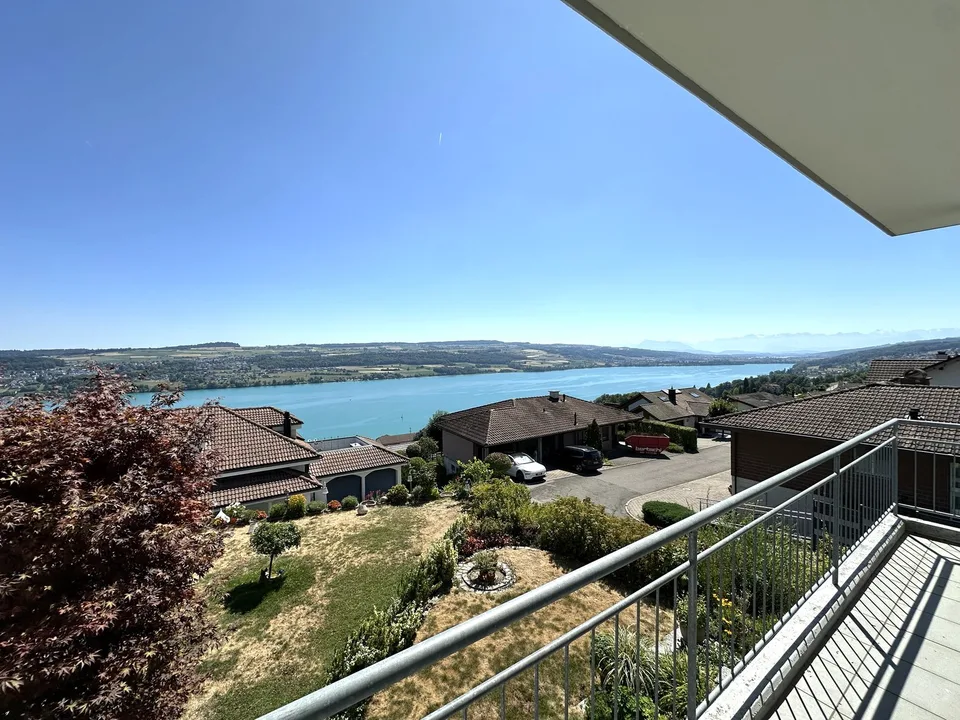 4.5-room apartment with top lake and Alpine views!