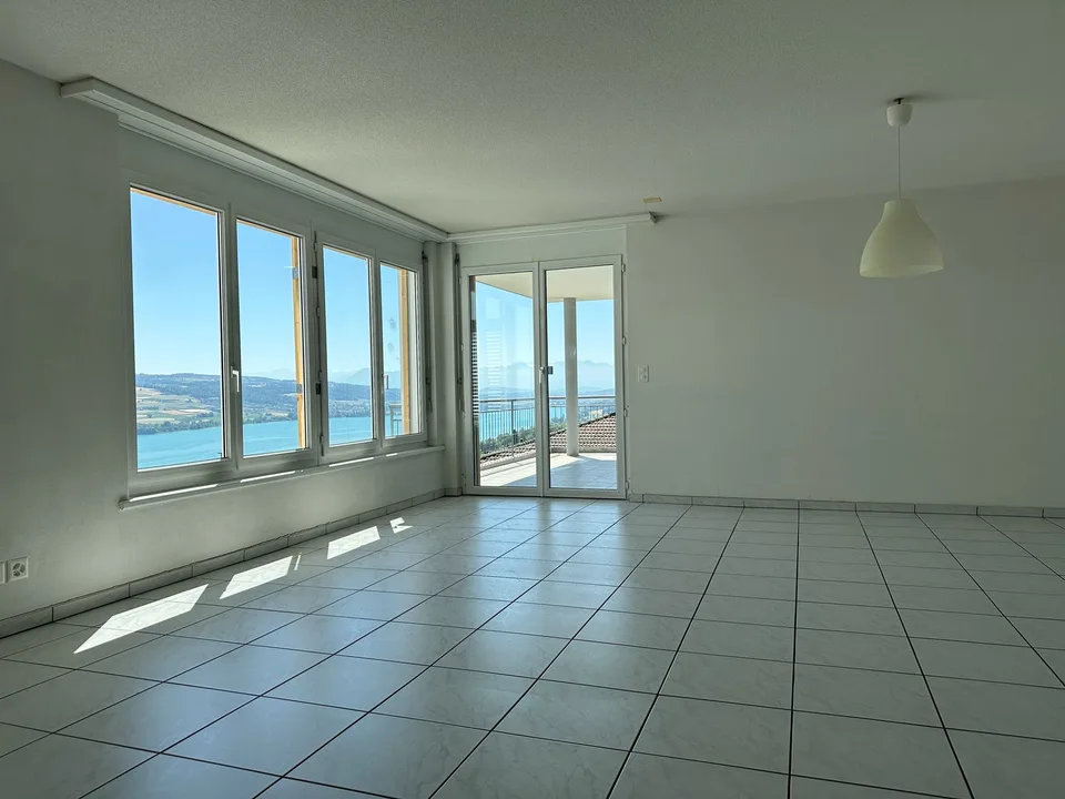 4.5-room apartment with top lake and Alpine views!
