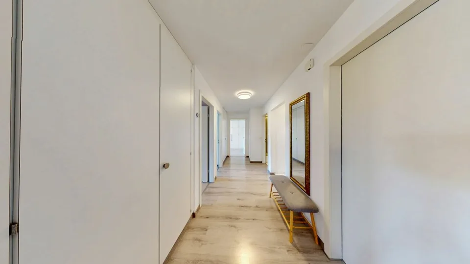 Appartement exclusif 4.5 pièces à Greppen - vivre avec vue sur le lac et les montagnes