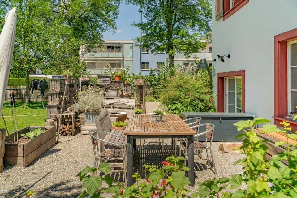 Maison de 3 pièces avec coin jardin