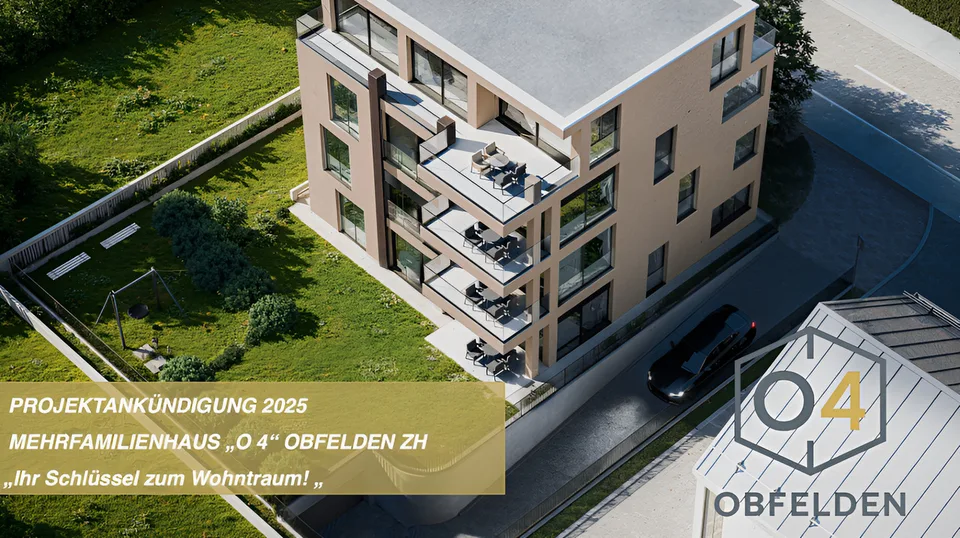 Letzte verfügbare Einheit - Helle 4.5-Zimmer-Neubauwohnung in Obfelden