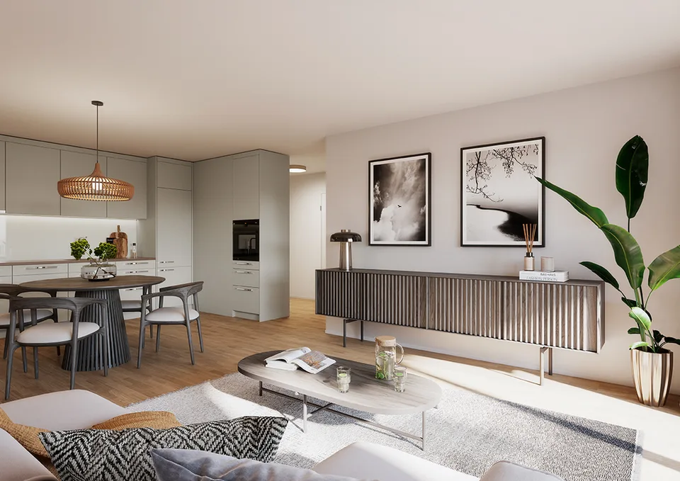 Moderne 1.5-Zimmer-Wohnung im Herzen von Lausen
